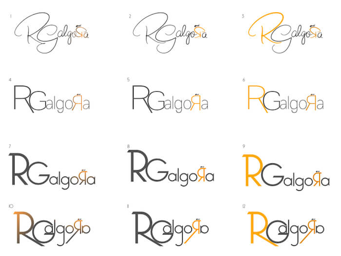 Diseño de Logotipo Rgalgora