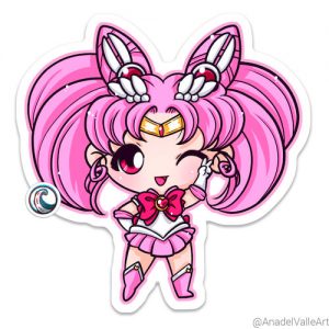 Pegatina My little Sailor Chibi Moon